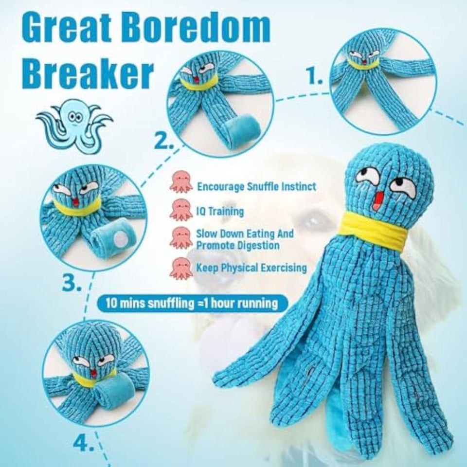 Octopus Sniffing Dog Toys