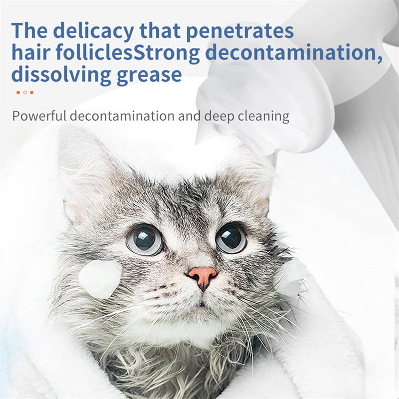 Pet Shampoo Brush With Soap Dispenser