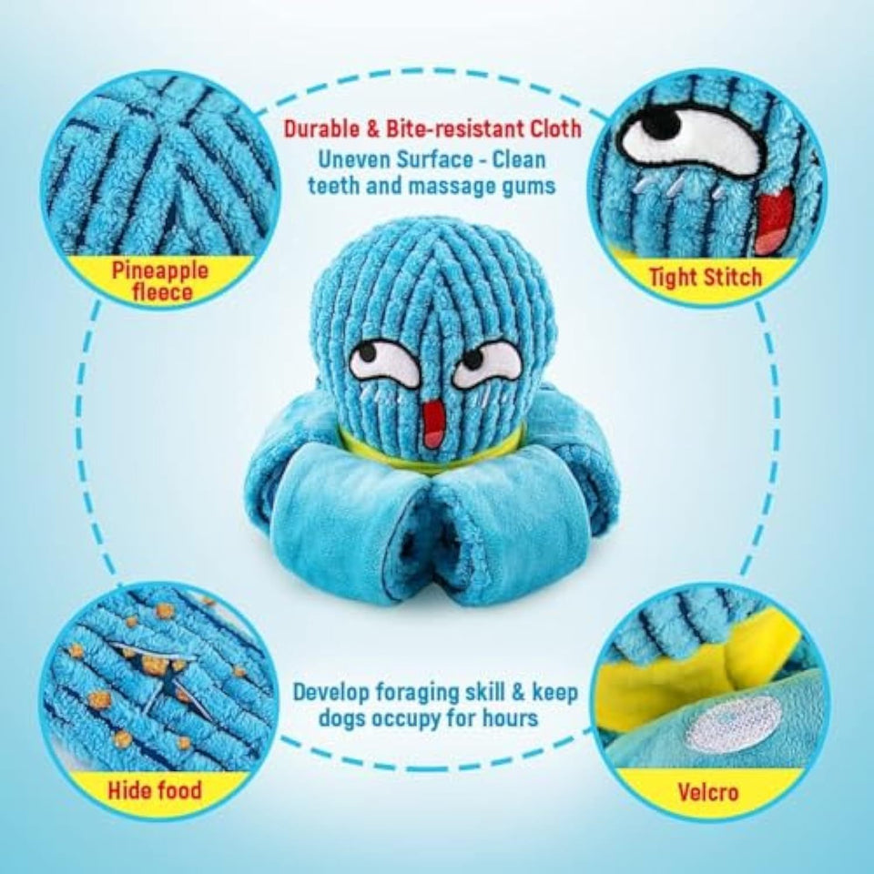 Octopus Sniffing Dog Toys