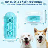 Pet toothbrush and natural toothpaste combo  Pet dental kit with toothbrush and paste  Pet oral hygiene set with toothbrush  Toothbrush with enzymatic toothpaste for pets  Pet toothbrush and mint-flavored toothpaste