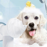 Pet Shampoo Brush With Soap Dispenser