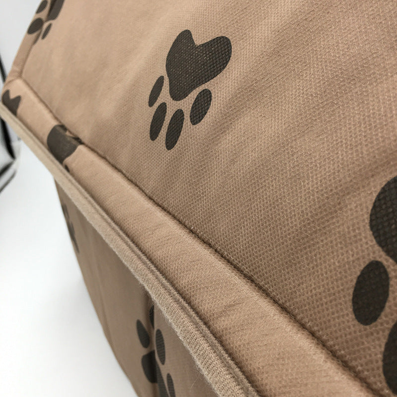 House Shape Foldable Pet Bedding Villa