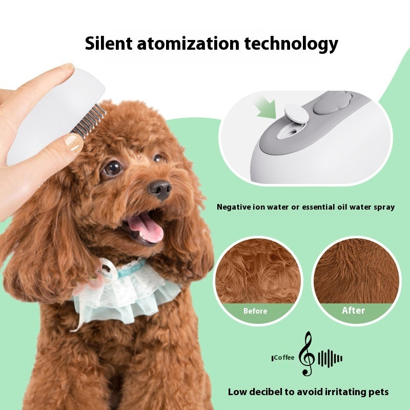 Pet Spray Comb Hair Device
