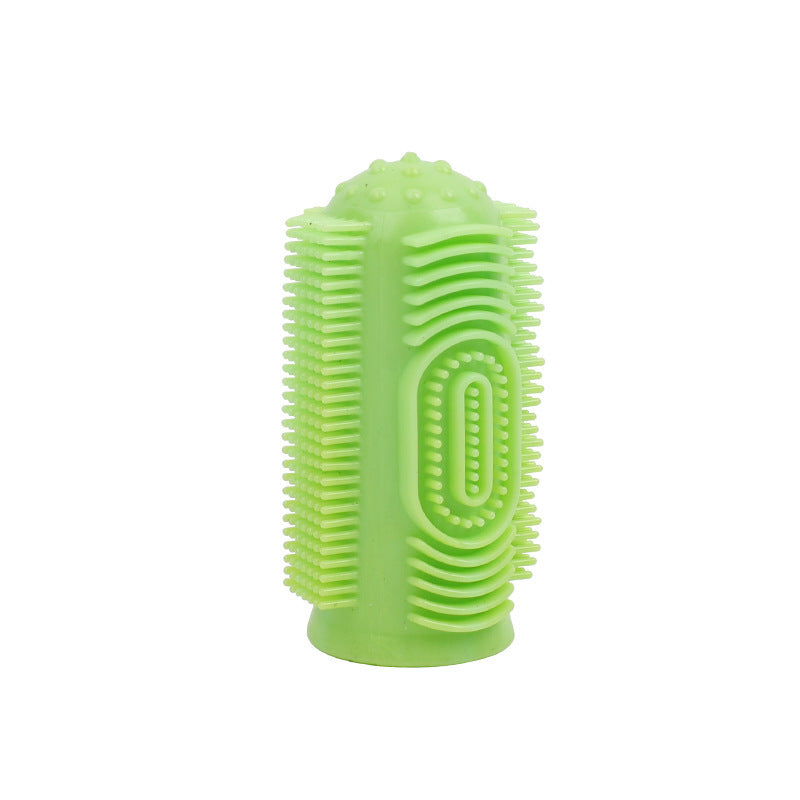 Pet toothbrush and natural toothpaste combo  Pet dental kit with toothbrush and paste  Pet oral hygiene set with toothbrush  Toothbrush with enzymatic toothpaste for pets  Pet toothbrush and mint-flavored toothpaste