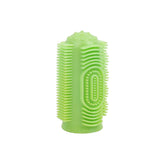 Pet toothbrush and natural toothpaste combo  Pet dental kit with toothbrush and paste  Pet oral hygiene set with toothbrush  Toothbrush with enzymatic toothpaste for pets  Pet toothbrush and mint-flavored toothpaste