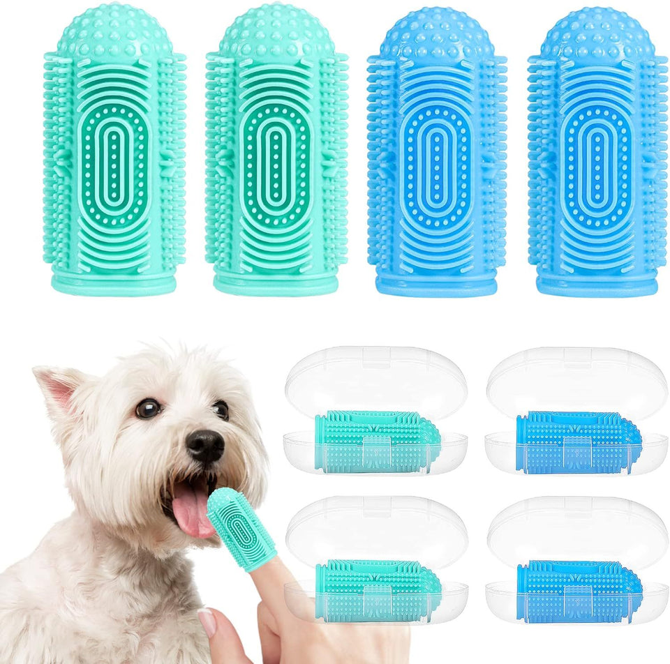 Pet toothbrush and natural toothpaste combo  Pet dental kit with toothbrush and paste  Pet oral hygiene set with toothbrush  Toothbrush with enzymatic toothpaste for pets  Pet toothbrush and mint-flavored toothpaste